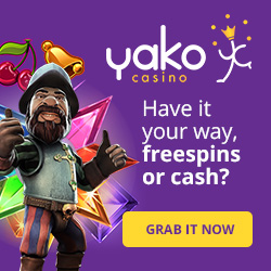 free spins yako