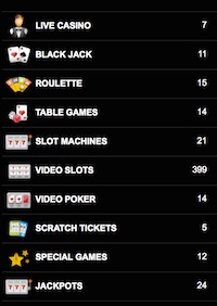 game selection