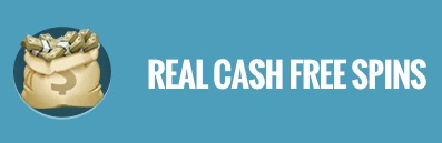 real cash free spins